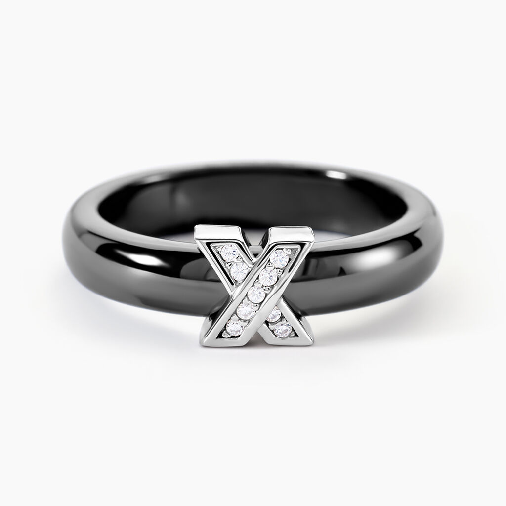 Bague Edwin Argent Blanc Oxyde De Zirconium - Bijoux fantaisie Femme | Marc Orian