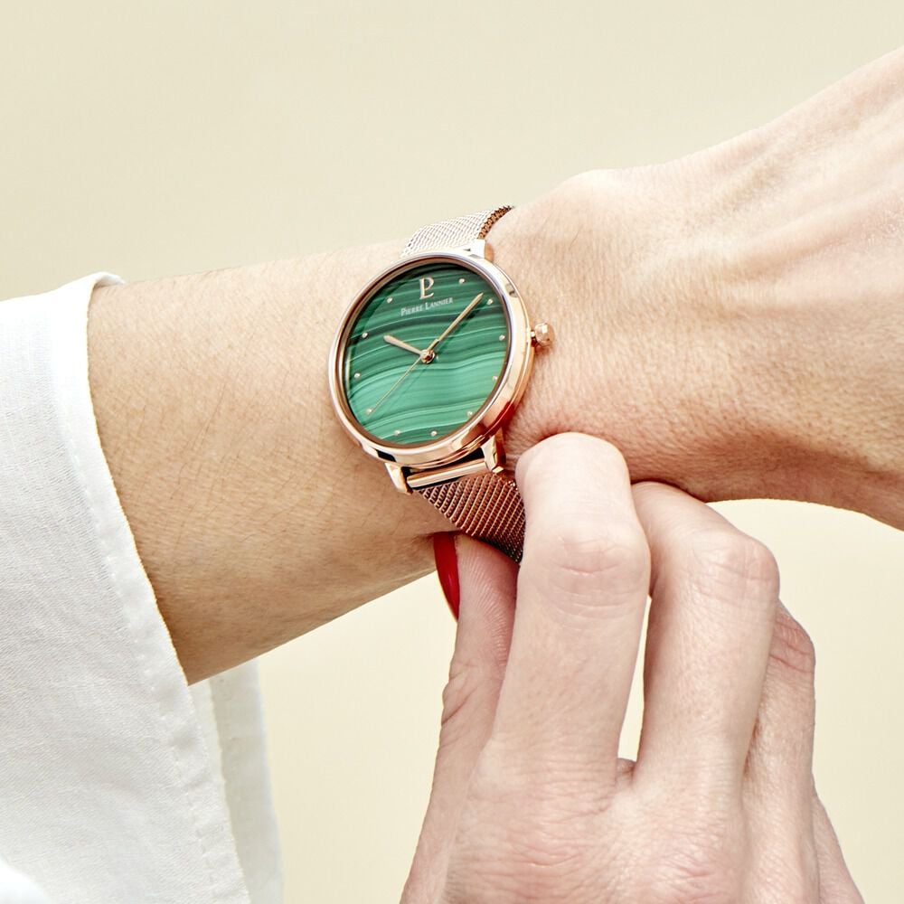 Montre Pierre Lannier Elara Vert - Montres étanches Femme | Marc Orian