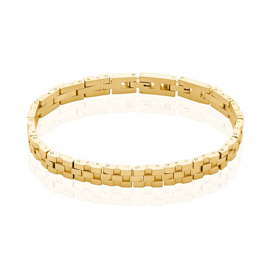 Bracelet Jourdan Manathan Acier Doré - Bracelets Homme | Marc Orian