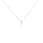 Collier Jessenia Argent Blanc - Colliers ras du cou Femme | Marc Orian