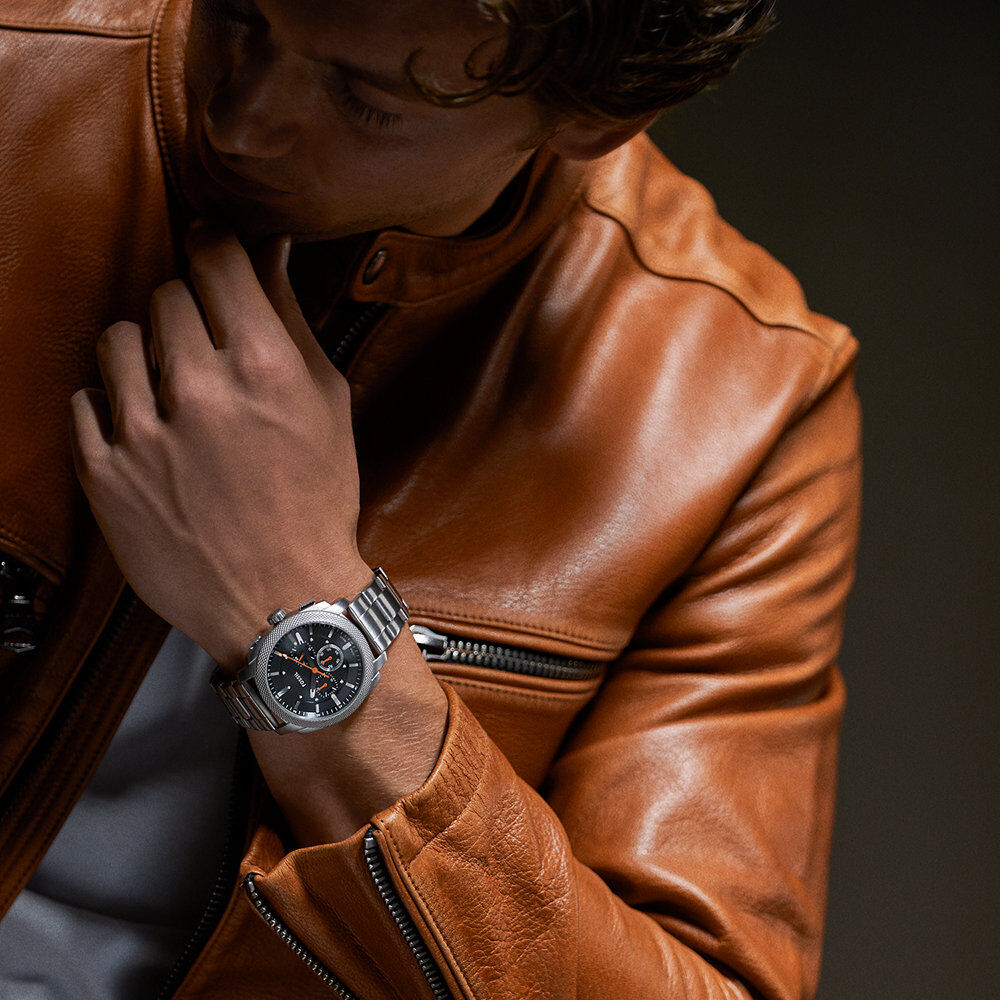 Montre Fossil Machine Noir - Montres étanches Homme | Marc Orian