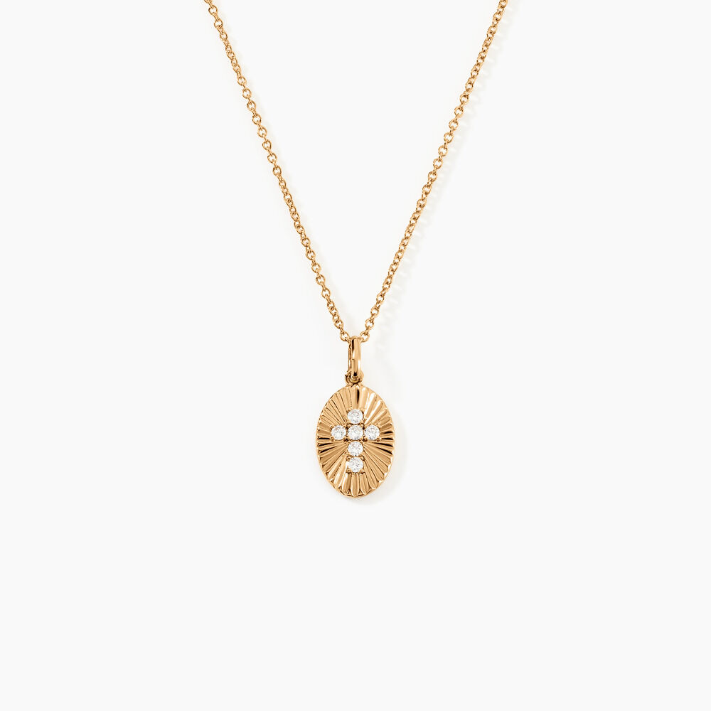 Collier Embrasement Plaqué Or Jaune Oxyde De Zirconium - Colliers avec pierres Femme | Marc Orian