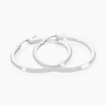 Cr&eacute;oles Ilana Or Blanc - Cr&eacute;oles Femme | Marc Orian