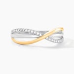 Bague Yvanne Or Jaune Argent Blanc Oxyde De Zirconium - Bagues avec pierre Femme | Marc Orian