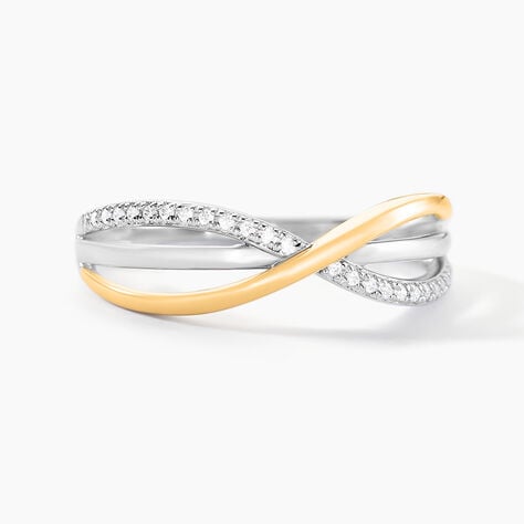 Bague Yvanne Or Jaune Oxyde De Zirconium - Bagues avec pierre Femme | Marc Orian