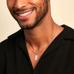 Collier Orace Argent Blanc - Colliers fantaisie Homme | Marc Orian