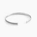 Bracelet Jonc Oscaro Argent Gris - Bracelets joncs Homme | Marc Orian