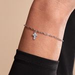 Bracelet Etincelante Argent Blanc - Bracelets fantaisie Femme | Marc Orian