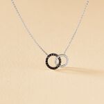 Collier Bella Or Blanc Diamant - Colliers avec pierres Femme | Marc Orian