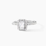 Bague Shanta Argent Blanc Oxyde De Zirconium - Bijoux fantaisie Femme | Marc Orian