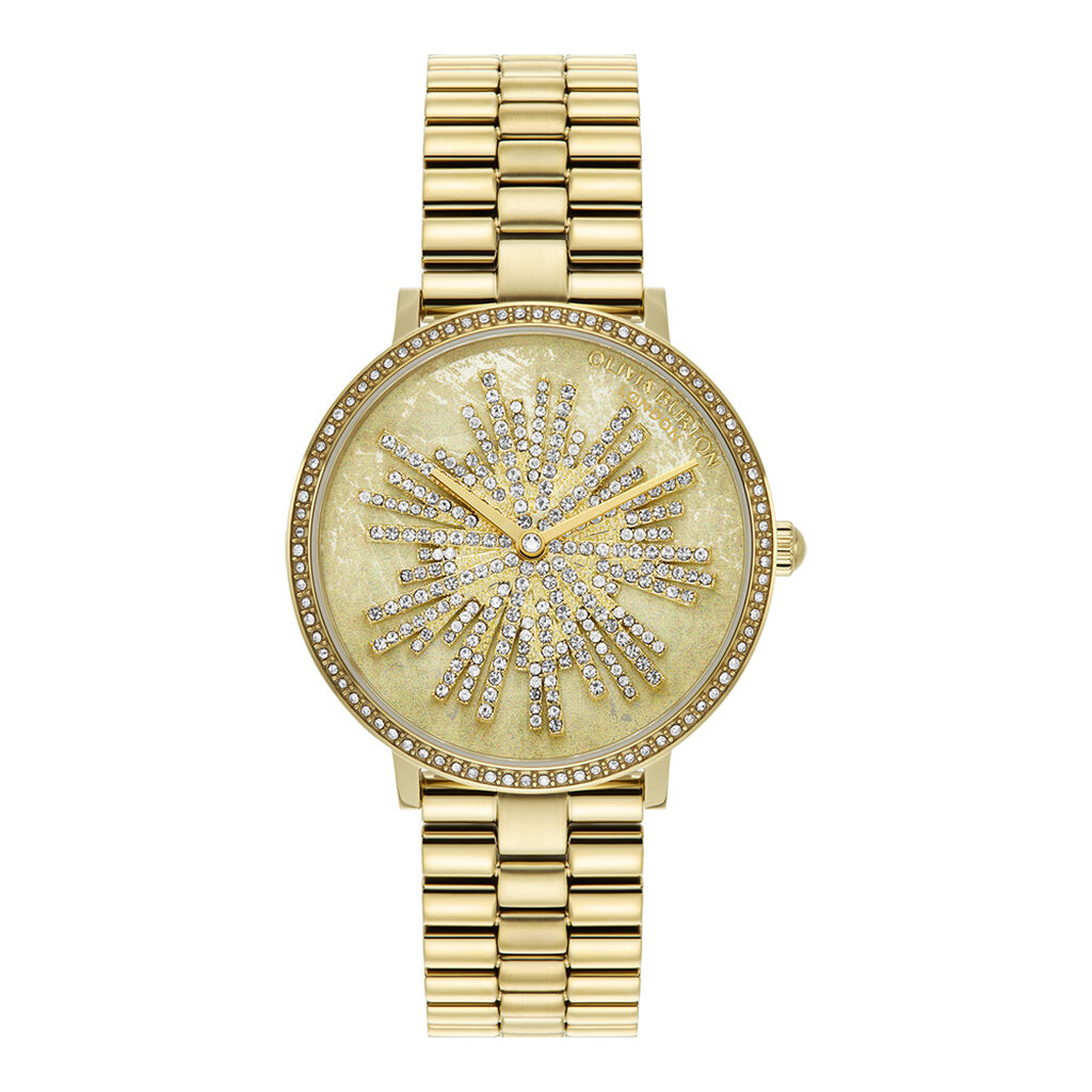 Montre Olivia Burton Ice Burst Dor&eacute; - Montres &eacute;tanches Femme | Marc Orian