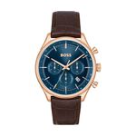 Montre Boss Gregor Bleu - Montres classiques Homme | Marc Orian