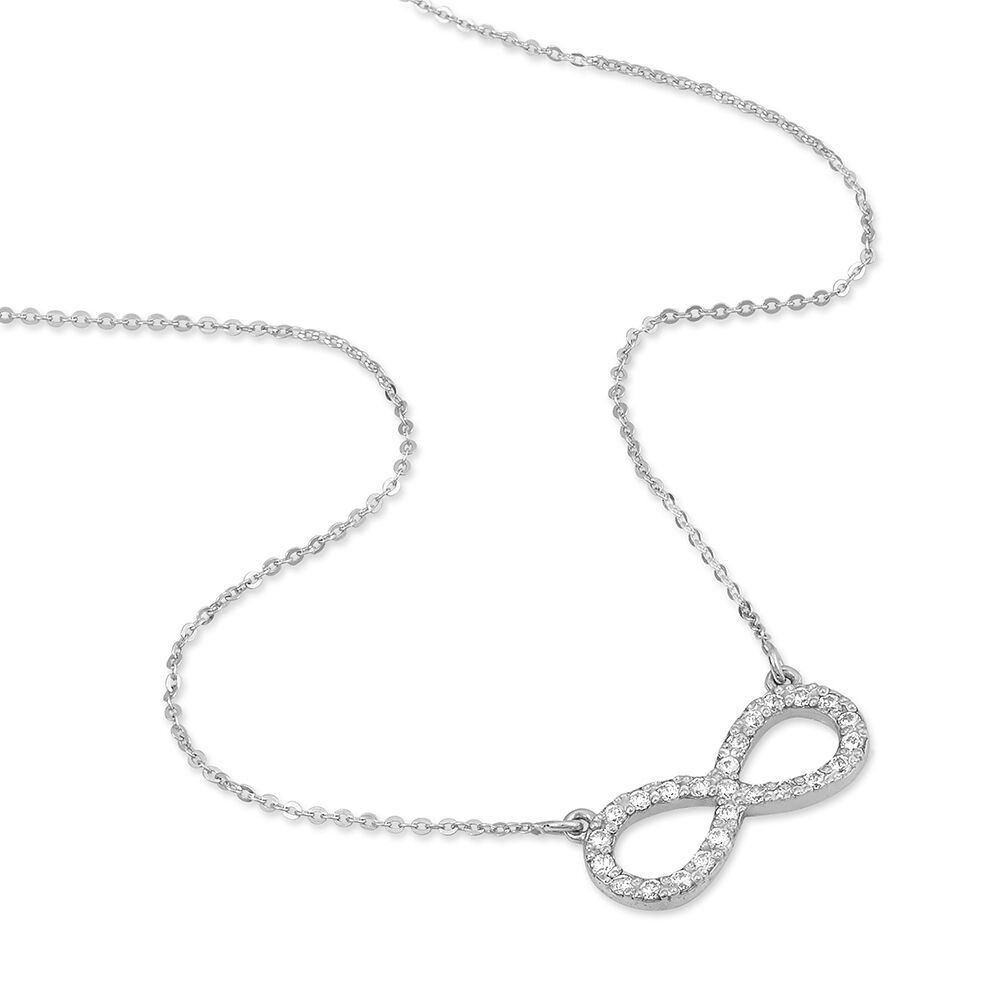 Collier Klothilda Or Blanc Oxyde De Zirconium - Colliers avec pierres Femme | Marc Orian