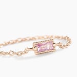 Bague Rio Argent Rose Oxyde De Zirconium - Bijoux fantaisie Femme | Marc Orian