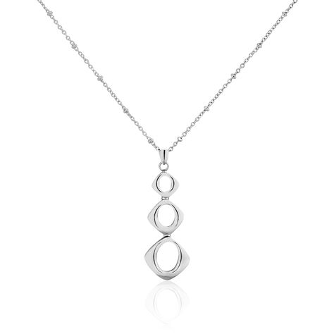 Collier Amaia Acier Blanc - Colliers Femme | Marc Orian