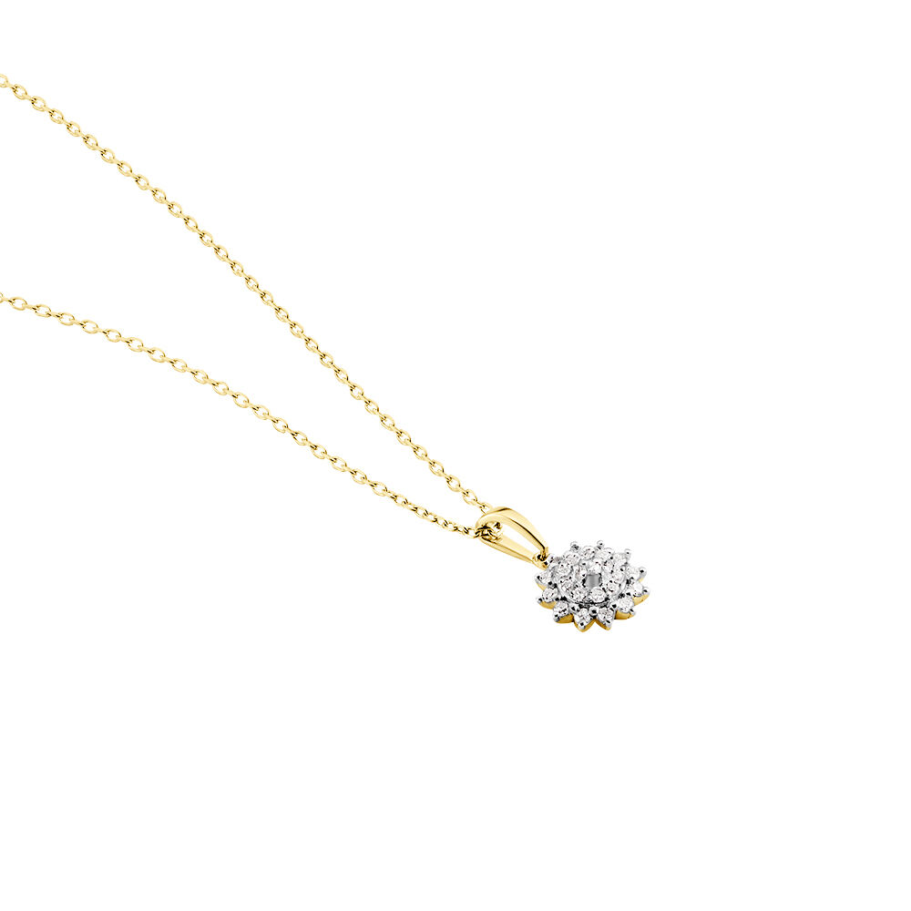 Collier Barbra Or Jaune Diamant - Colliers avec pierres Femme | Marc Orian