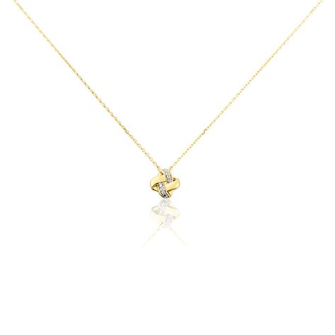 Collier Nyree Or Jaune Diamant - Colliers Femme | Marc Orian