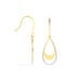 Boucles D'oreilles Pendantes Anila Gouttes Or Bicolore - Pendantes Femme | Marc Orian