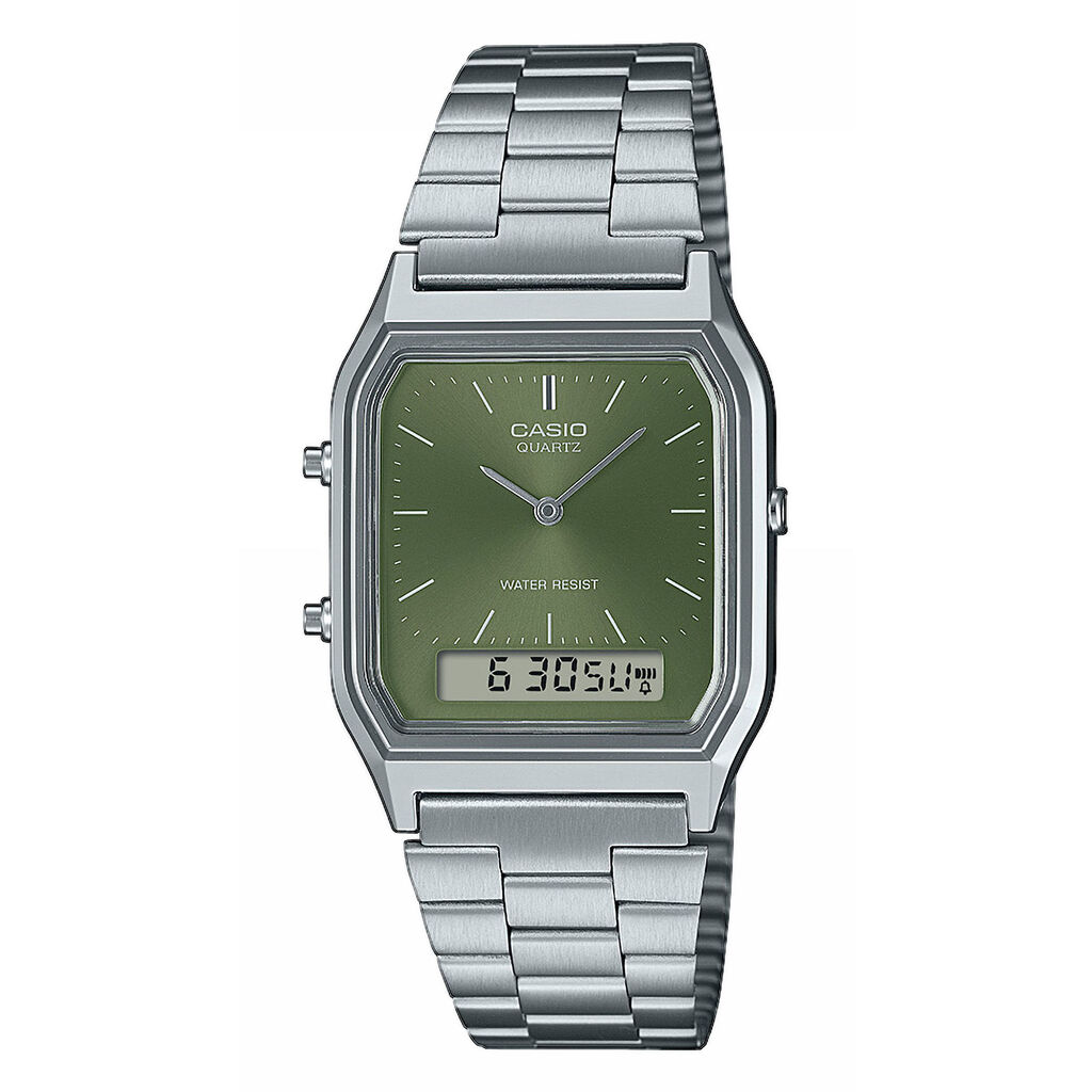 Montre Casio Collection Kaki - Montres &eacute;tanches Unisex | Marc Orian