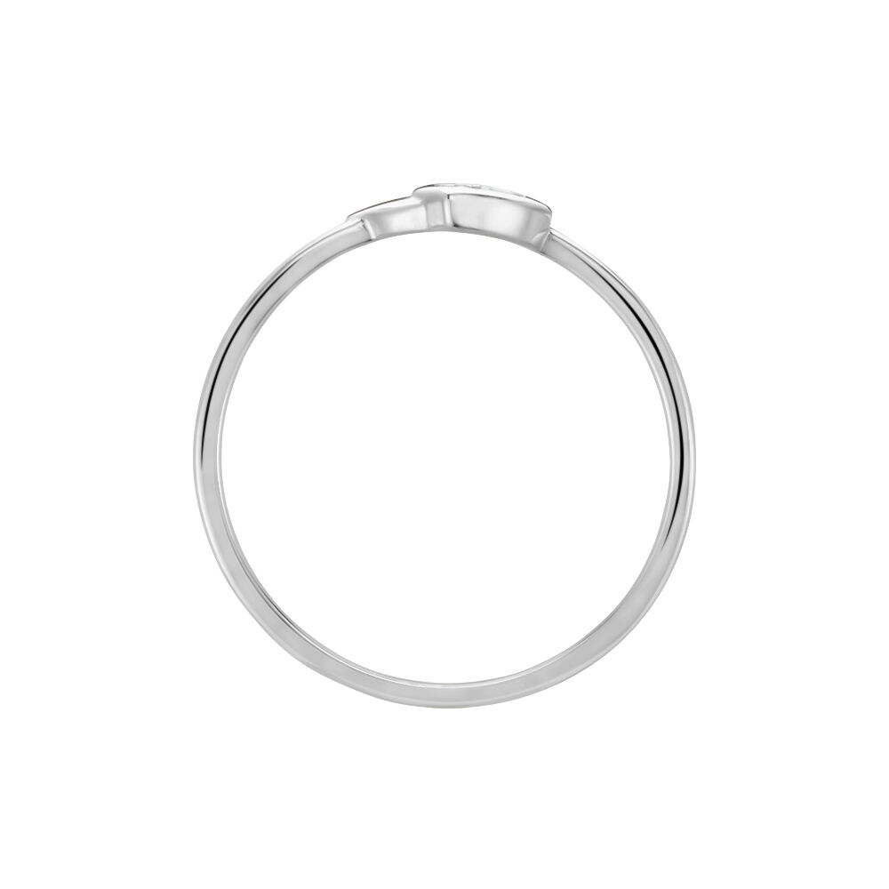 Bague Dounyo Argent Oxyde De Zirconium - Bagues de promesse Femme | Marc Orian