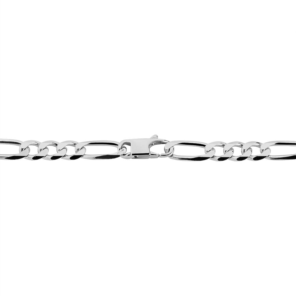 Collier Vivian Argent Blanc - Chaines Homme | Marc Orian