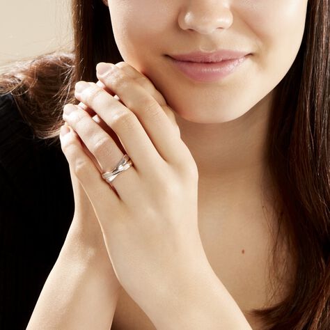 Bague Andrette Or Bicolore Diamant - Bagues Femme | Marc Orian