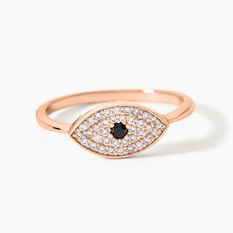 Bague Eldia Argent Rose Oxyde De Zirconium - Bijoux fantaisie Femme | Marc Orian