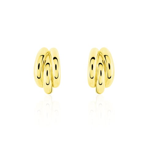 Creoles Or Jaune Kahima - Créoles Femme | Marc Orian