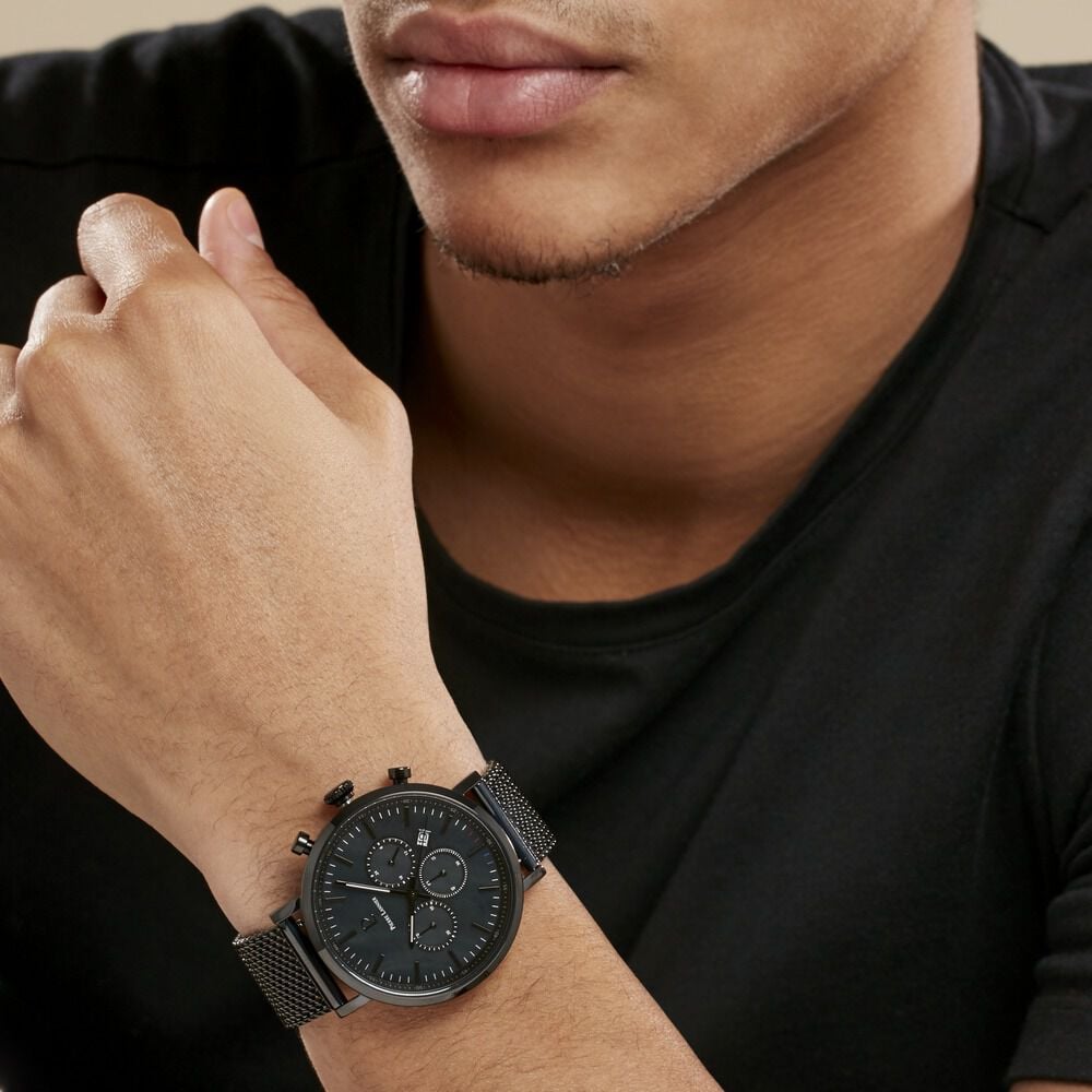 Montre Pierre Lannier Baron Noir - Montres étanches Homme | Marc Orian