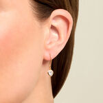 Boucles D'Oreilles Pendantes Gredel Argent Dor&eacute; A L'Or 750/1000 Oxyde De Zirconium - Pendantes Femme | Marc Orian