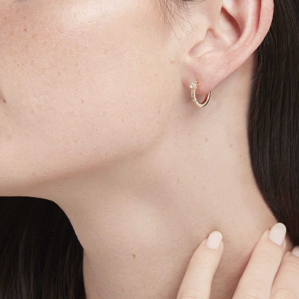 Créoles Plaqué Or Liesa Oxyde - Créoles Femme | Marc Orian