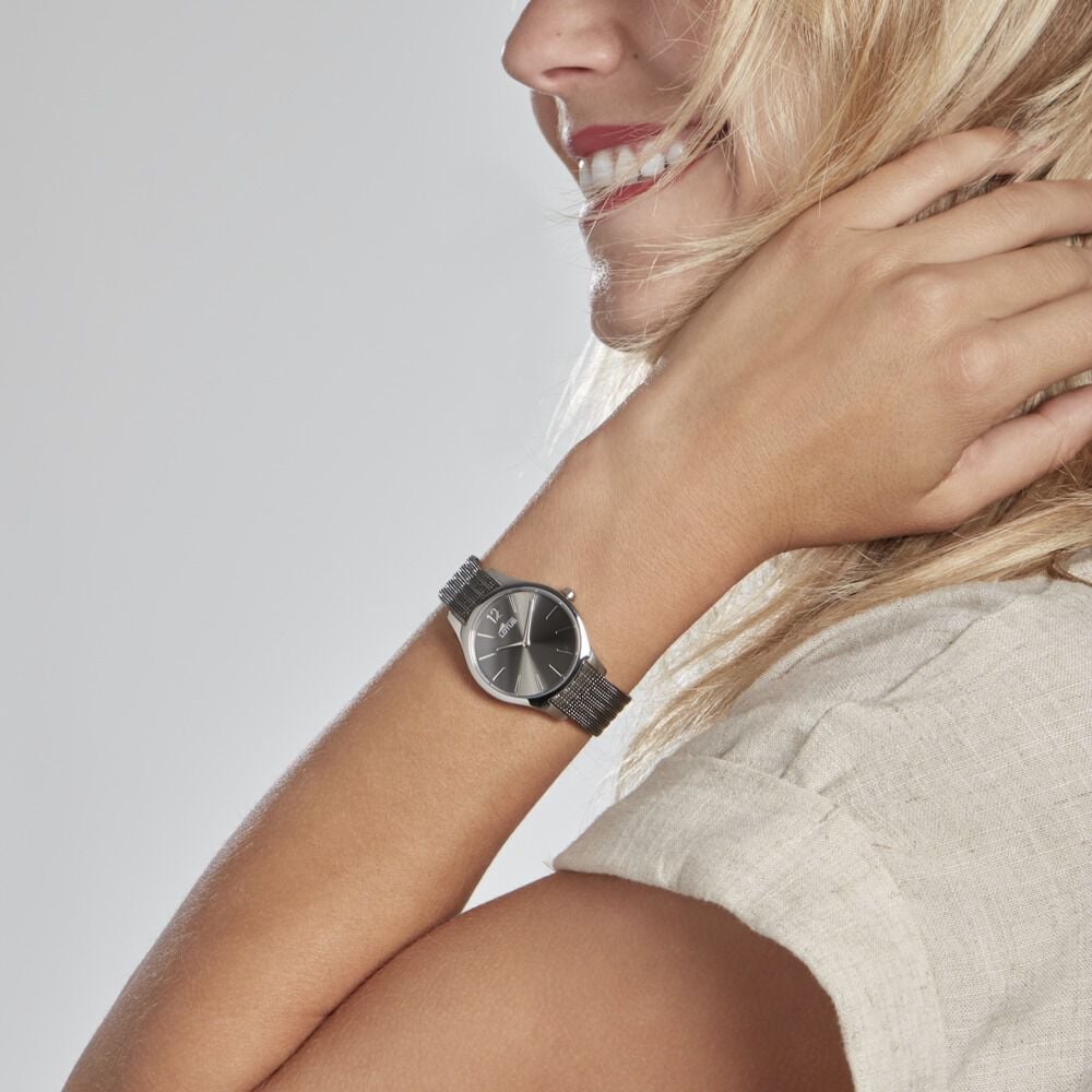 Montre Lotus Bliss Noir - Montres &eacute;tanches Femme | Marc Orian