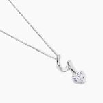 Collier Amayes Argent Blanc Oxyde De Zirconium - Colliers avec pierres Femme | Marc Orian