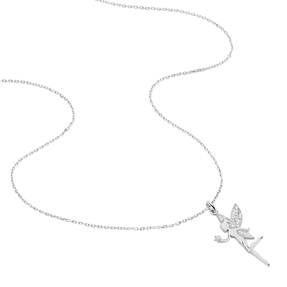 Collier Alberte Argent Blanc Oxyde De Zirconium - Colliers avec pierres Femme | Marc Orian