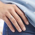 Bague Bastiano Argent Blanc Oxyde De Zirconium - Bijoux fantaisie Femme | Marc Orian