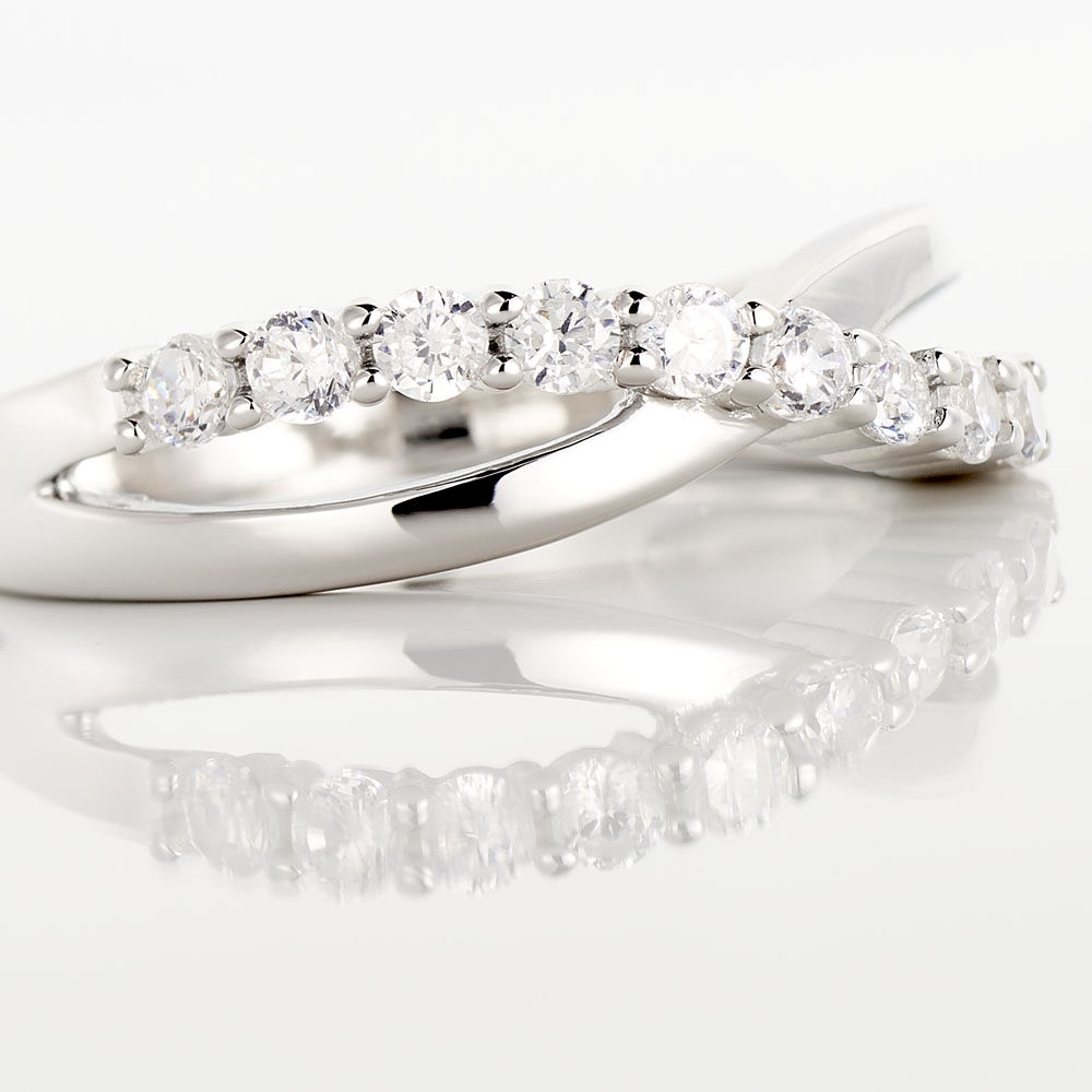 Bague Elorie Argent Oxyde De Zirconium - Bagues avec pierre Femme | Marc Orian