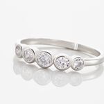 Bague Kumar Argent Oxyde De Zirconium - Bijoux fantaisie Femme | Marc Orian