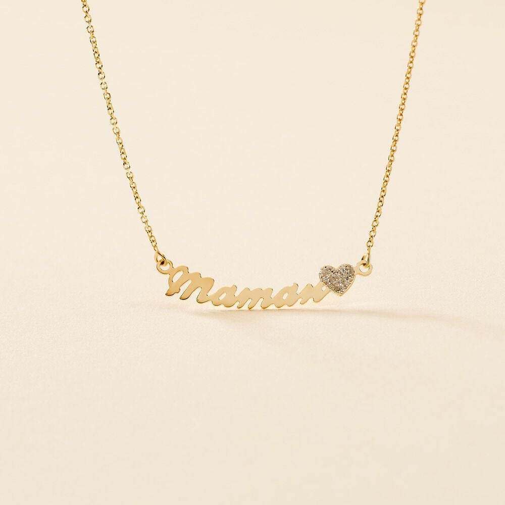 Collier Jenna Or Jaune - Colliers maman Femme | Marc Orian