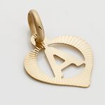 Pendentif Eudocie Coeur Lettre Or Jaune - Pendentifs Femme | Marc Orian