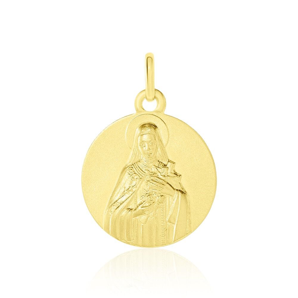 M&eacute;daille Or Jaune Sainte Th&eacute;r&egrave;se - M&eacute;dailles et m&eacute;daillons Famille | Marc Orian
