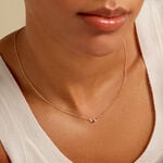 Collier Poem Argent Jaune Rhodolite Oxyde De Zirconium - Colliers avec pierres Femme | Marc Orian