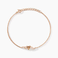 Bracelet Avalon Argent Rose Oxyde De Zirconium