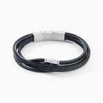 Bracelet Acier Blanc Romain - Bracelets cuir Homme | Marc Orian
