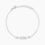 Bracelet Wanda Argent Blanc Oxyde De Zirconium - Bracelets fantaisie Femme | Marc Orian