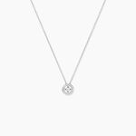 Collier Nour-imen Or Blanc Diamant - Colliers avec pierres Femme | Marc Orian