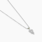Collier Desert Argent Blanc Oxyde De Zirconium - Colliers avec pierres Femme | Marc Orian