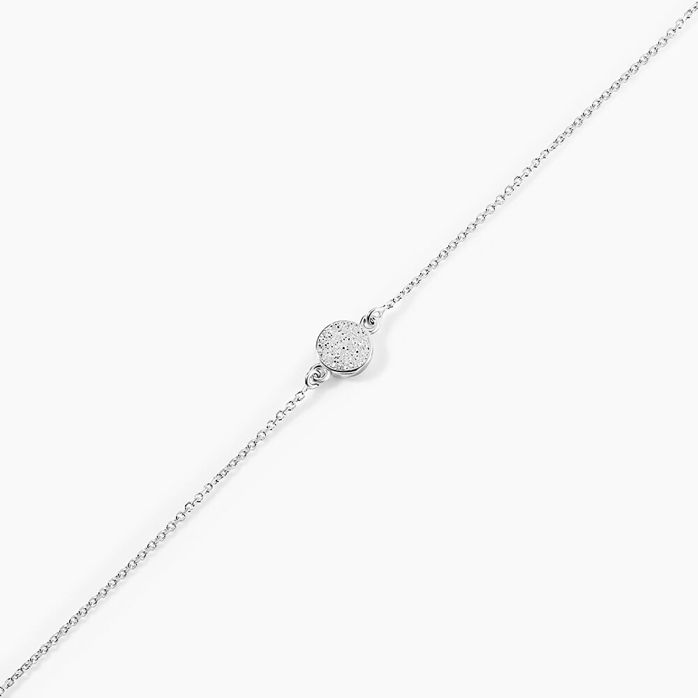 Bracelet Eryne Or Blanc - Bracelets Medailles Femme | Marc Orian