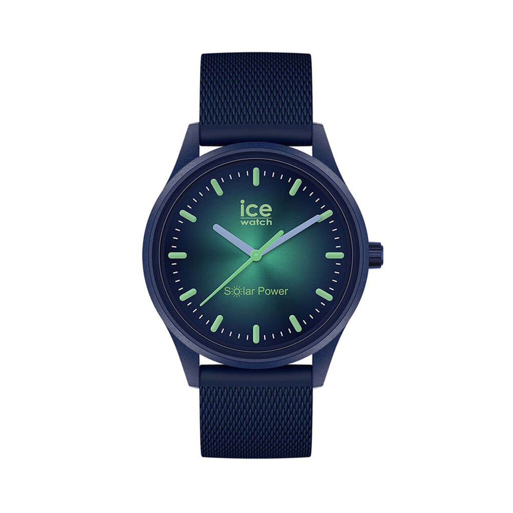 Montre Ice Watch Ice Solar Power Bleu - Montres étanches Homme | Marc Orian
