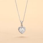 Collier Dari Or Blanc Oxyde De Zirconium - Colliers avec pierres Femme | Marc Orian