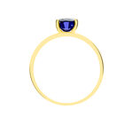 Bague Billel Or Jaune Saphir Diamant - Solitaires Femme | Marc Orian